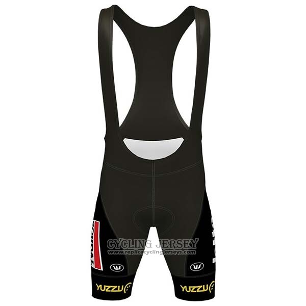 2020 Cycling Jersey Lotto Soudal Black White Red Short Sleeve And Bib Short